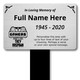 Personalised Memorial Plaque - In Loving Memory Plaque - Gamers Don't Die They Respawn Personalised Memorial Plaque - In Loving Memory Plaque - Gamers Don't Die They Respawn