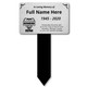 Personalised Memorial Plaque - In Loving Memory Plaque - Gamers Don't Die They Respawn Personalised Memorial Plaque - In Loving Memory Plaque - Gamers Don't Die They Respawn