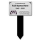 Personalised Memorial Plaque - In Loving Memory Plaque - Gaming Controller Personalised Memorial Plaque - In Loving Memory Plaque - Gaming Controller