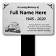 Personalised Memorial Plaque - In Loving Memory Plaque - Steam Train Personalised Memorial Plaque - In Loving Memory Plaque - Steam Train