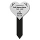 Personalised Memorial Plaque - Heart In Memory Plaque - Forever In My Heart Personalised Memorial Plaque - Heart In Memory Plaque - Forever In My Heart