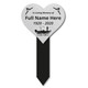 Personalised Memorial Plaque - Heart In Memory Plaque - Gone Fishing Personalised Memorial Plaque - Heart In Memory Plaque - Gone Fishing