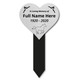 Personalised Memorial Plaque - Heart In Memory Plaque - Horse