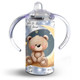 Night Bear Themed Design - 12oz Sippy Cup Night Bear Themed Design - 12oz Sippy Cup