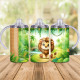 Lion Themed Design - 12oz Sippy Cup