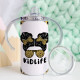 Leopard Print Kidlife Design - 12oz Sippy Cup Leopard Print Kidlife Design - 12oz Sippy Cup