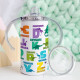 Alphabet Dino Design - 12oz Sippy Cup