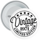 Vintage Established 1971 Limited Edition Birthday Badge - Vintage - Boy - Girl
