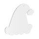 Pack of 3 - Christmas Santa Hat Acrylic Blank