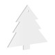 Pack of 3 - Christmas Tree Acrylic Blank