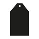 Pack of 4 - Christmas Tag Acrylic Blank