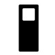 Square Hole Door Hanger Acrylic Blank