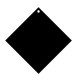 100mm Square Acrylic Blank