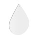 100mm Teardrop Acrylic Blank