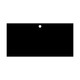 100mm Rectangle Acrylic Blank - Hole Top