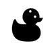 12 Pack - 30mm Duck Acrylic Blank
