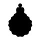 Pack of 3 - 100mm Christmas Curved Bauble Acrylic Blank