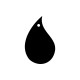Pack of 6 - Droplett Acrylic Keyring Blank