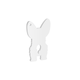 Pack of 6 - Dog Keyring (style 7) Acrylic Blank