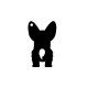 Pack of 6 - Dog Keyring (style 7) Acrylic Blank