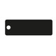 Pack of 6 - Registration Number Plate Acrylic Keyring Blank