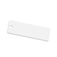 Pack of 6 - Registration Number Plate Acrylic Keyring Blank