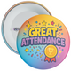 Pack of 20 School Great Attendance Badge with Colourful Background