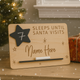 Sleeps Until Santa Visits Christmas Countdown Board - Personalised - Christmas Decoration