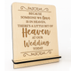 Because Someone We Love Is In Heaven, There's A Little Bit Of Heaven At Our Wedding Sign - Weddings - Maple Because Someone We Love Is In Heaven, There's A Little Bit Of Heaven At Our Wedding Sign - Weddings - Maple