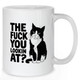 The F*ck You Lucking At Mug