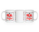 Be Real Not Perfect Heart Edition Mug