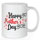 Floral Script Happy Mother's Day Mug - Mother Mug