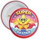 Super Reader School Reward Badge – Reading Achievement Badge for Pupils