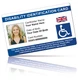 UK Disability ID Card | Personalised PVC Photo Card Badge | Equality Act 2010 Support 