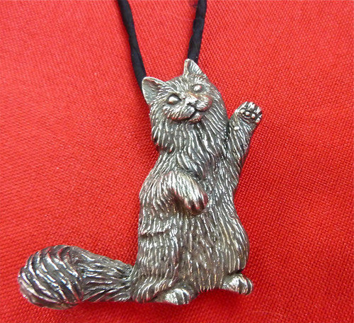 Norwegian Forest Cat Pendant