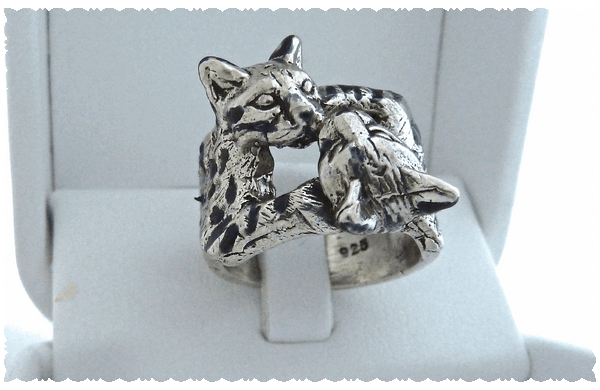 Bengal Ring Sterling Silver