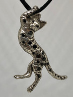 Savannah Pendant Large Sterling Black Diamond