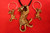 Bengal Cat Earrings and Pendant 14kt