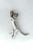 Savannah Leopard Cat Charm Sterling Silver