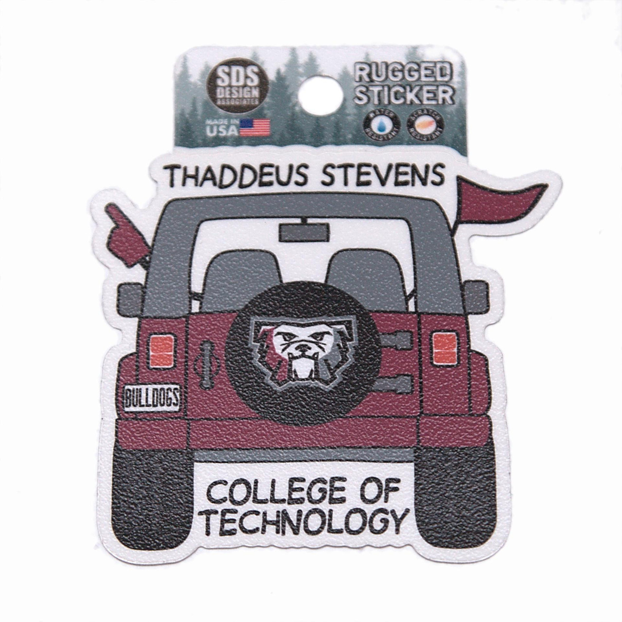 Jeep Back Sticker - House of Champ