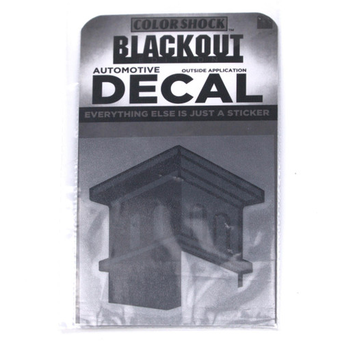 Blackout Mellor Car Decal- Colorshock