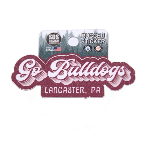 Go Bulldogs Sticker