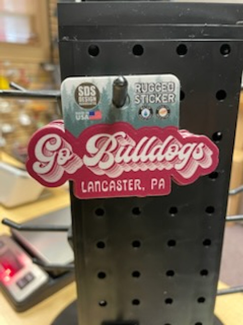 Go Bulldogs Sticker