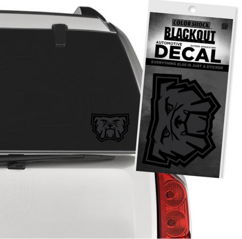 Black out Bulldog Decal