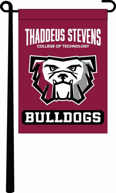 Bulldog Garden Flag