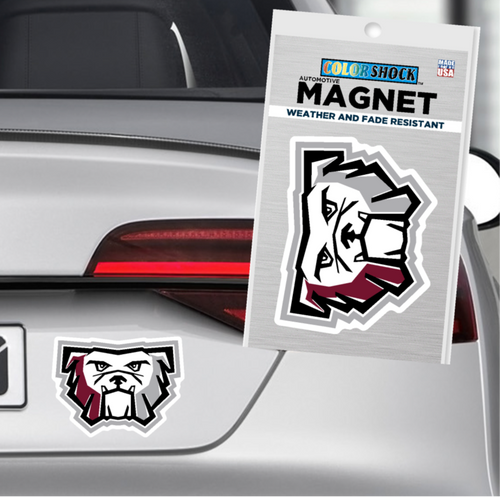 Bulldog Car Magnet