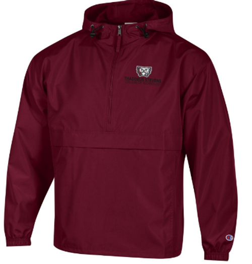 Champion Windbreaker- Maroon