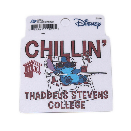 Chillin At Thaddeus Stevens College Sticker