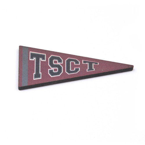 Wood Pennant Magnet