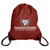 Maroon drawstring bag